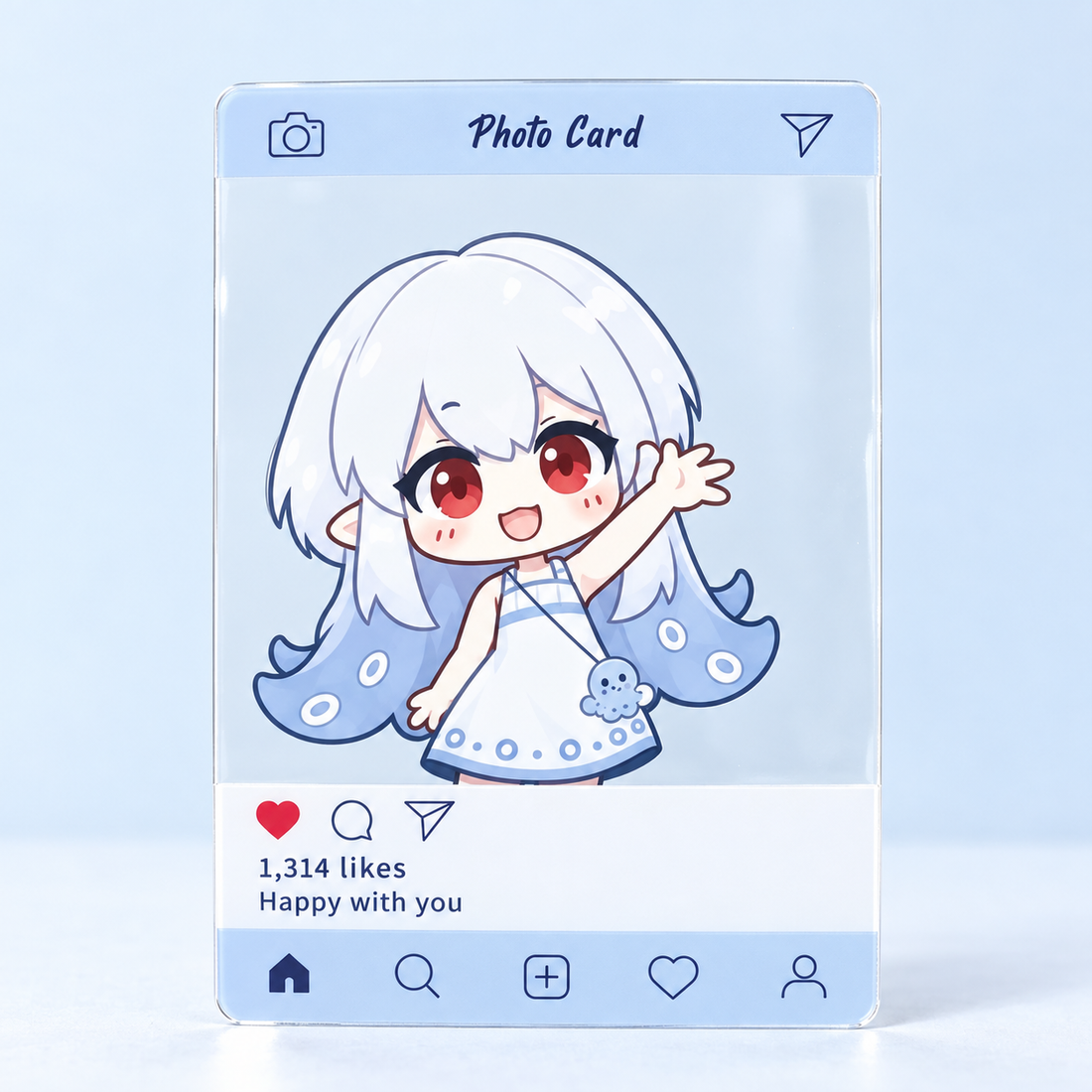 Custom PVC Clear Card
