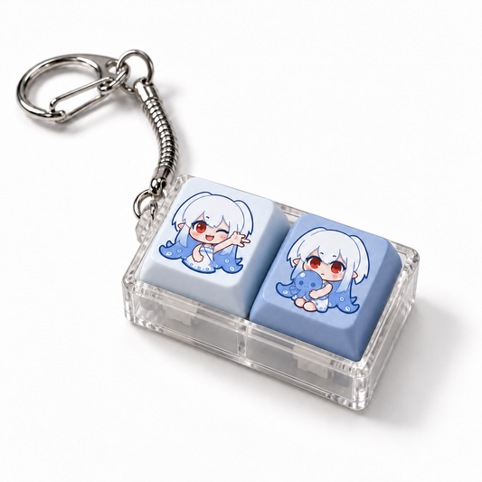 Custom 1–3 Key Stress Relief Keychains