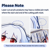 Borderless Acrylic Keychain