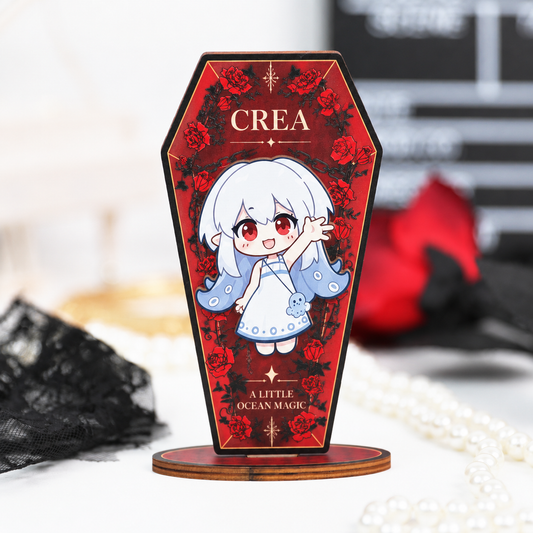 Wood Coffin Standee
