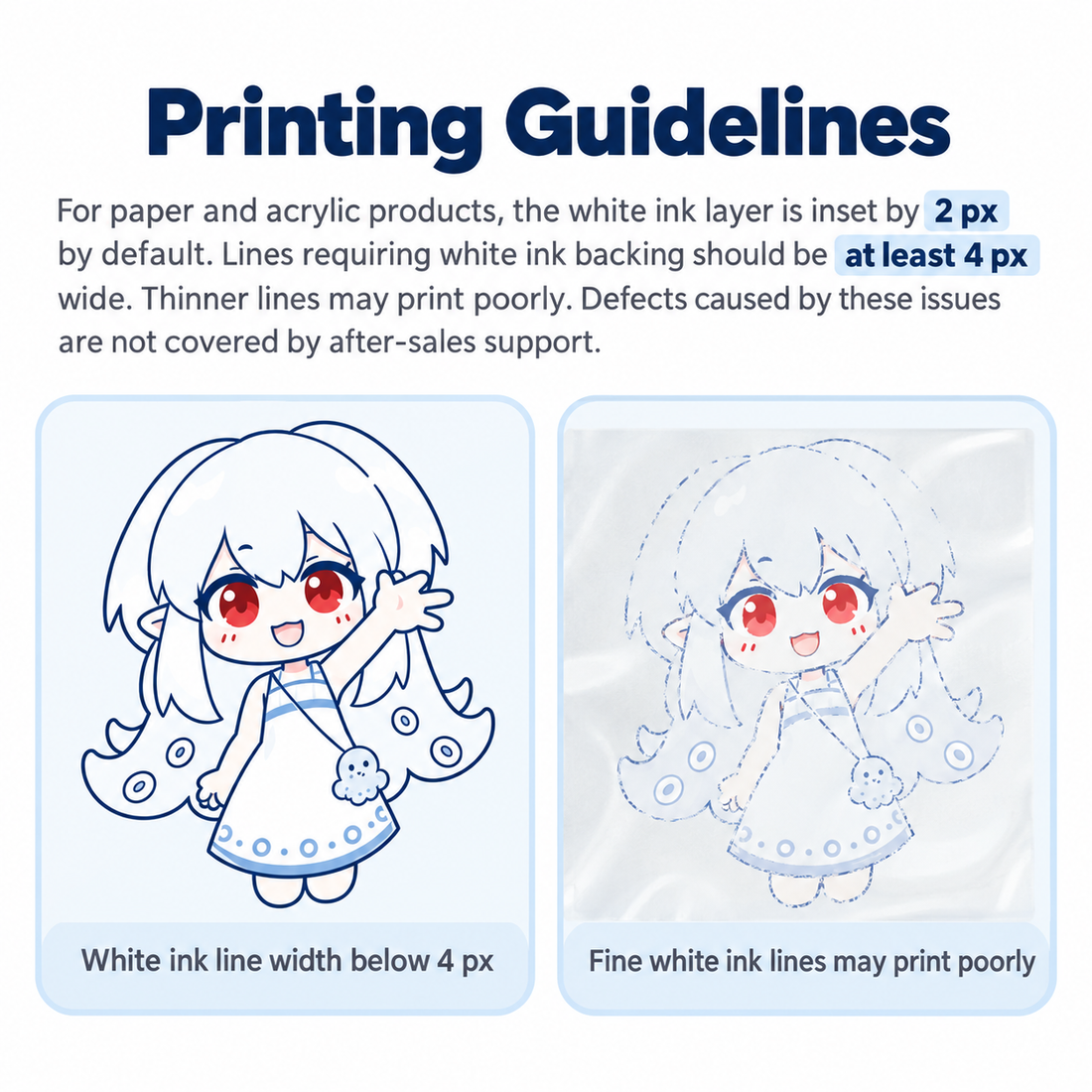 Fake Gel Acrylic Keychain