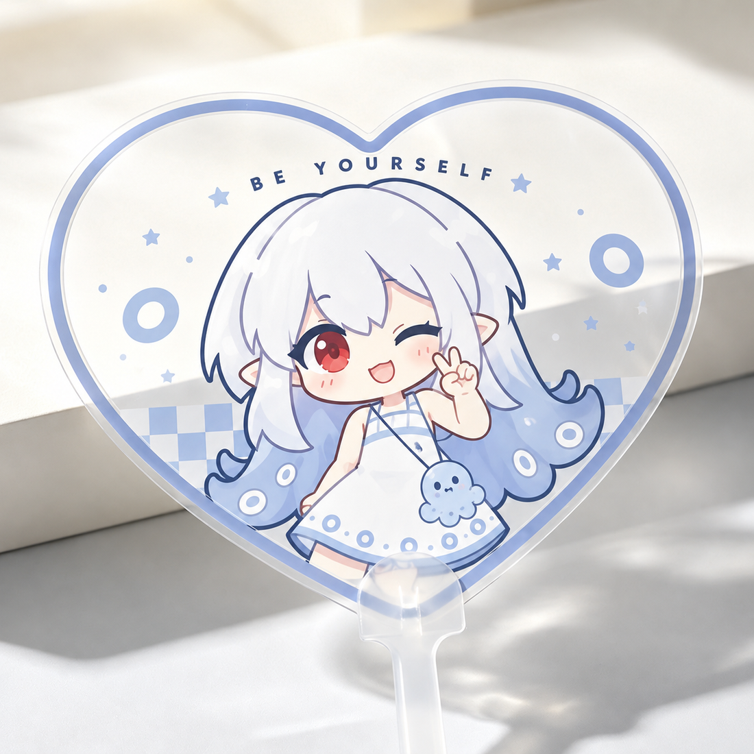 Custom Die-Cut PVC Fan