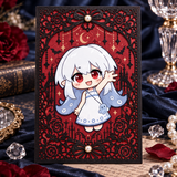 Laser Marble Lace Border Postcard