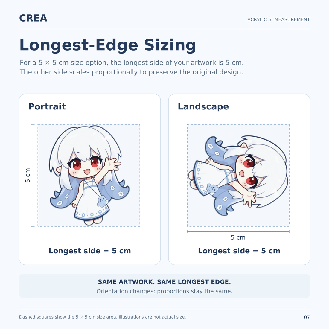 Embossed Foil Acrylic Standee