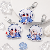 Custom Single/Double-Sided Printed Acrylic Keychain Charm
