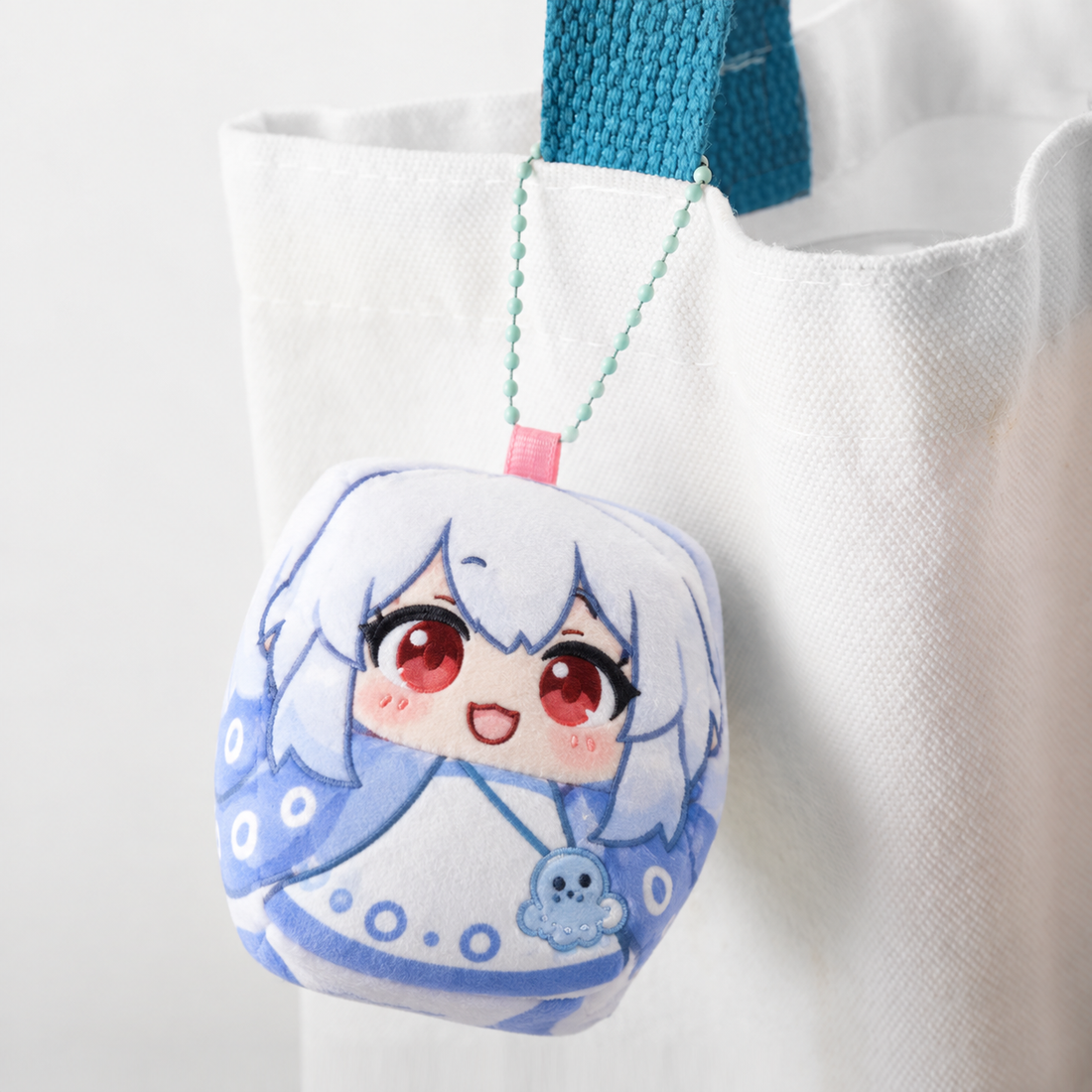 Custom Fluffy Block Charm