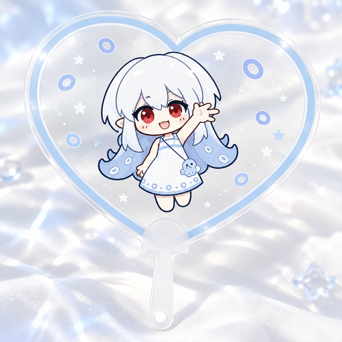 Custom Die-Cut PVC Fan