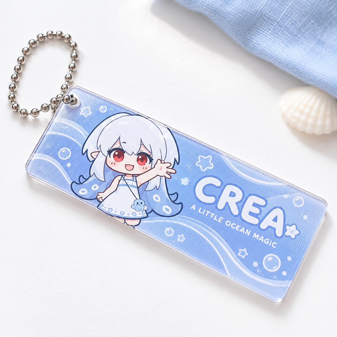 Custom Lenticular Acrylic Keychain