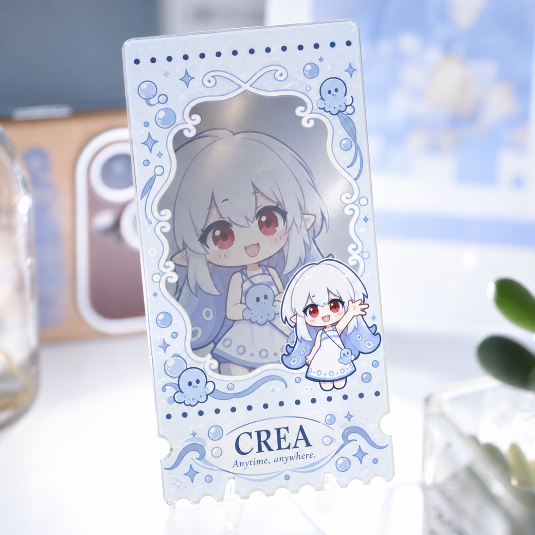 Translucent Acrylic Ticket