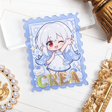 Embossed Foil Acrylic Stamp
