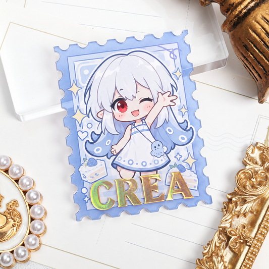 Embossed Foil Acrylic Stamp