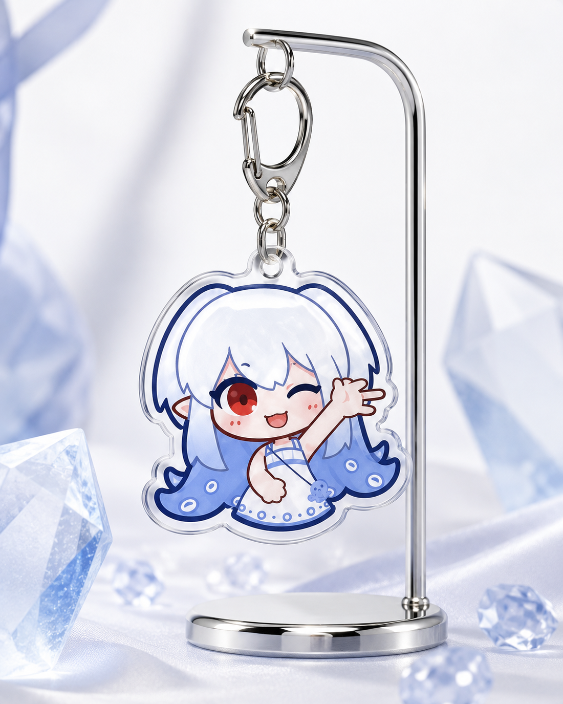 Custom Single/Double-Sided Printed Acrylic Keychain Charm