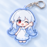 Color Edge Acrylic Keychain