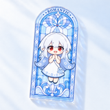 Custom PVC Cathedral Window Card