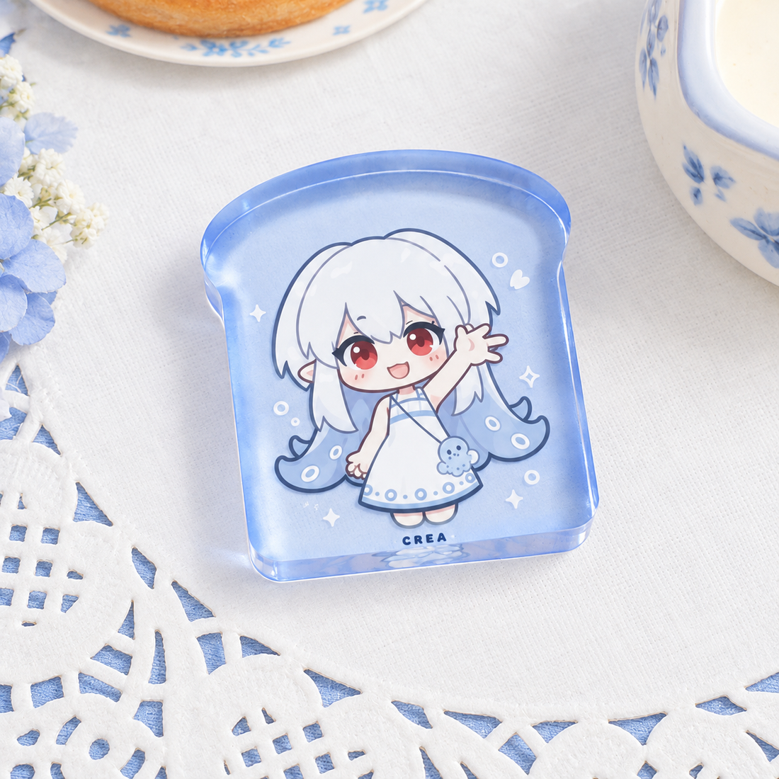 Thick Acrylic Bread Shape