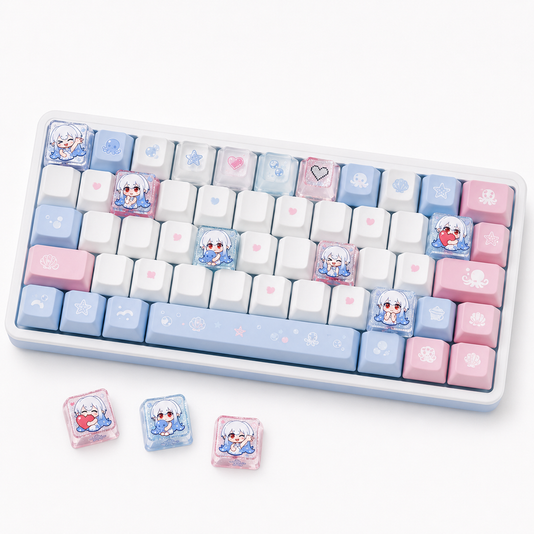 Custom 9-Key PBT Mini Keycap Set for Mechanical Keyboard
