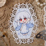 Lace Border Small Card