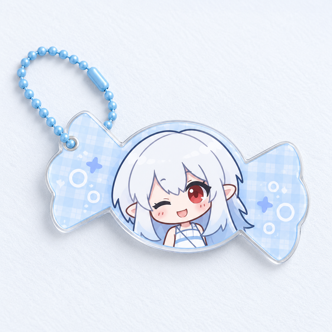 Custom Die-Cut PVC Charm