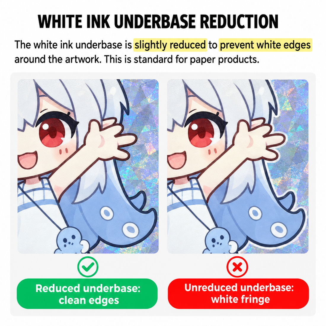 Holo Ice Flash Card