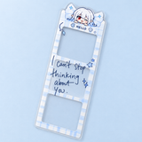 Custom Die-Cut PVC Bookmark