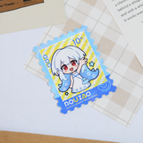 Custom Full-Print Stamp Die-Cut Sticker