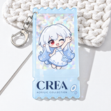 Acrylic Ticket Keychain