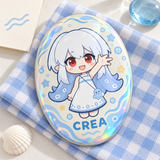 Laminated Oval Badge