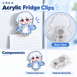 Acrylic Fridge Clip