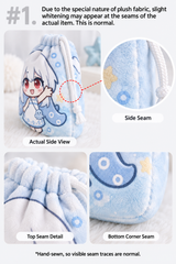 Custom Plush Drawstring Bag