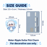 Guitar Pick Acrylic Charm