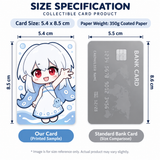 Coated Paper Rounded Corner Small Card