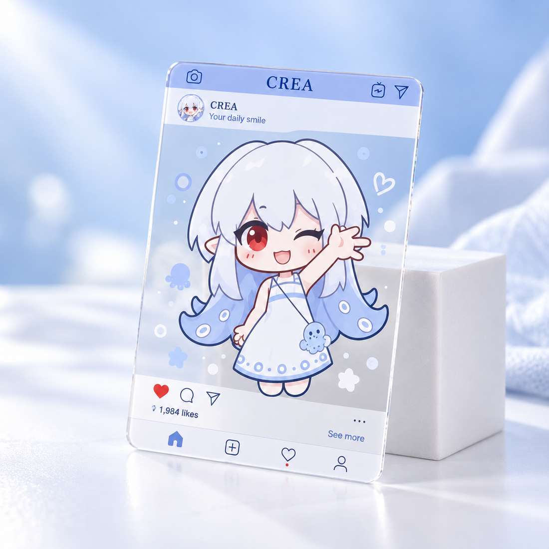 Custom Acrylic Group Photo Card