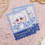 Silver Card Stamp Card