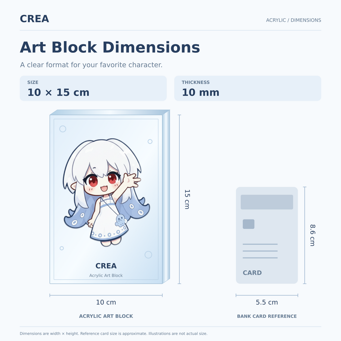 Thick Acrylic Block