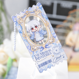 Clear Acrylic Receipt Charm