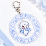 Wreath Wobble Acrylic Keychain