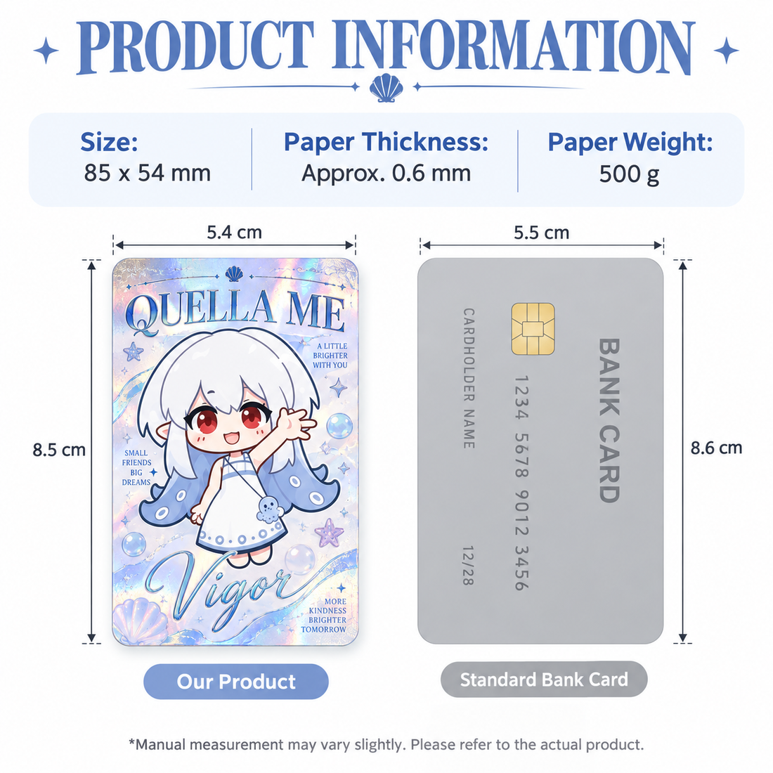 White Ceramic Flash Card