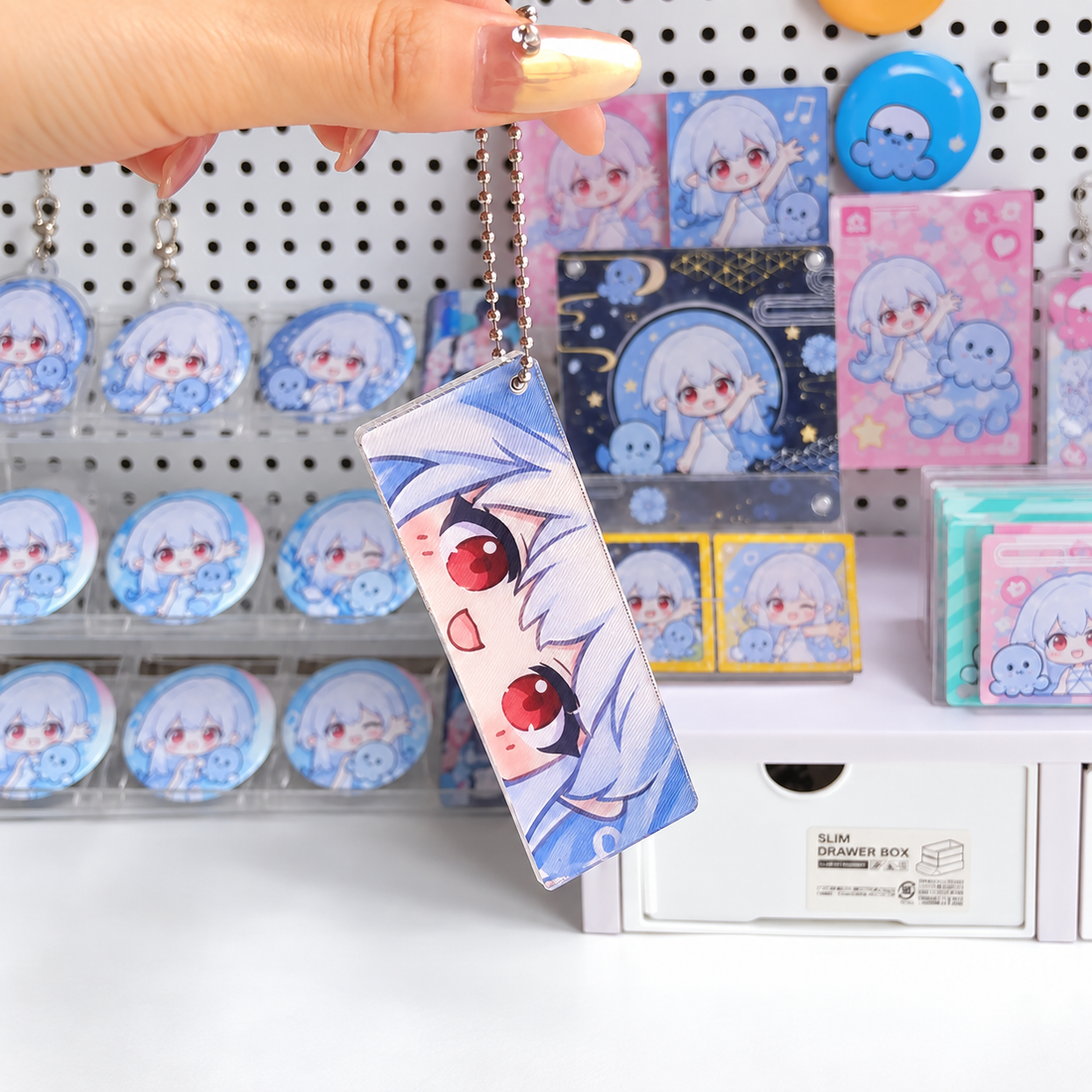 Custom Lenticular Acrylic Keychain