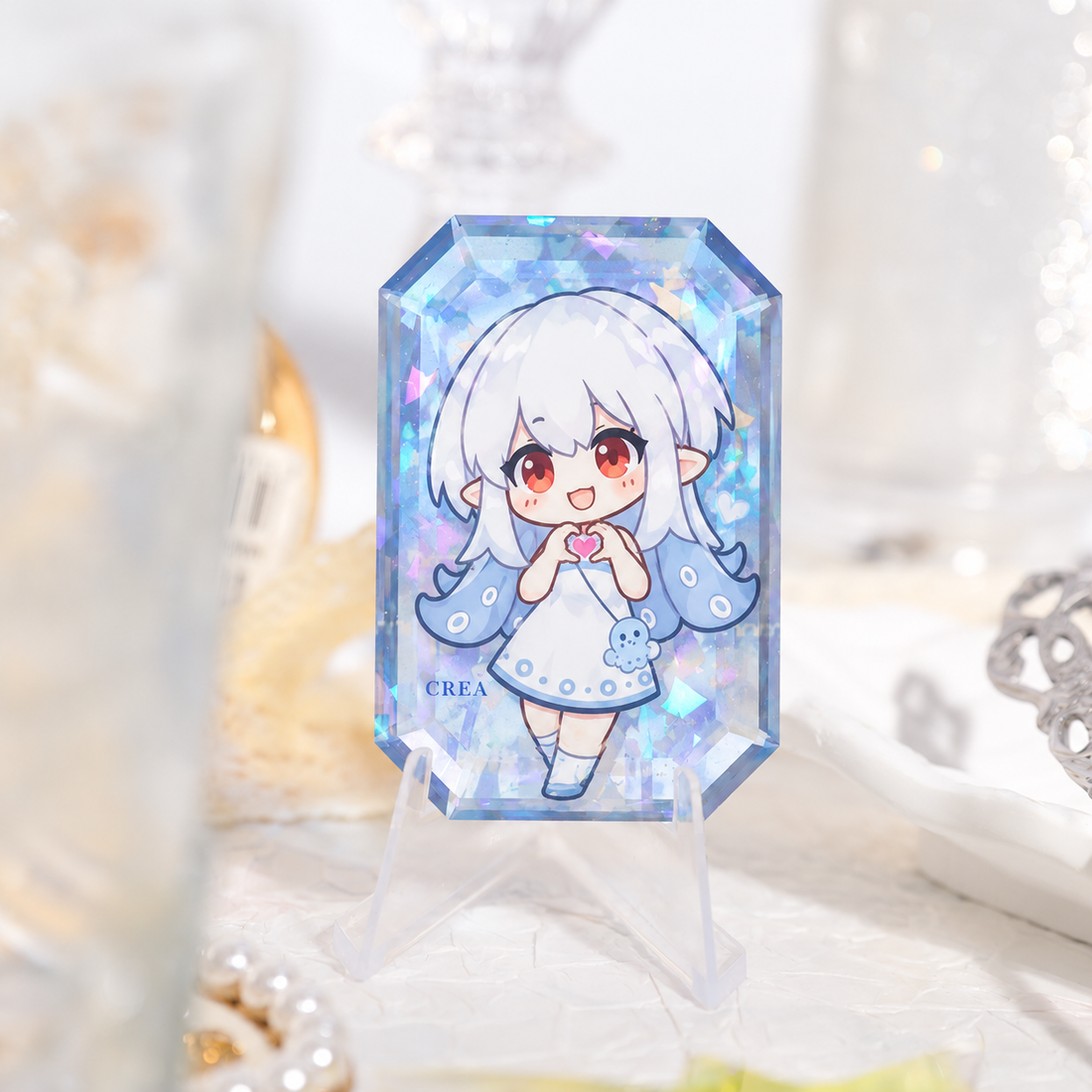 Custom Glass Gem Acrylic