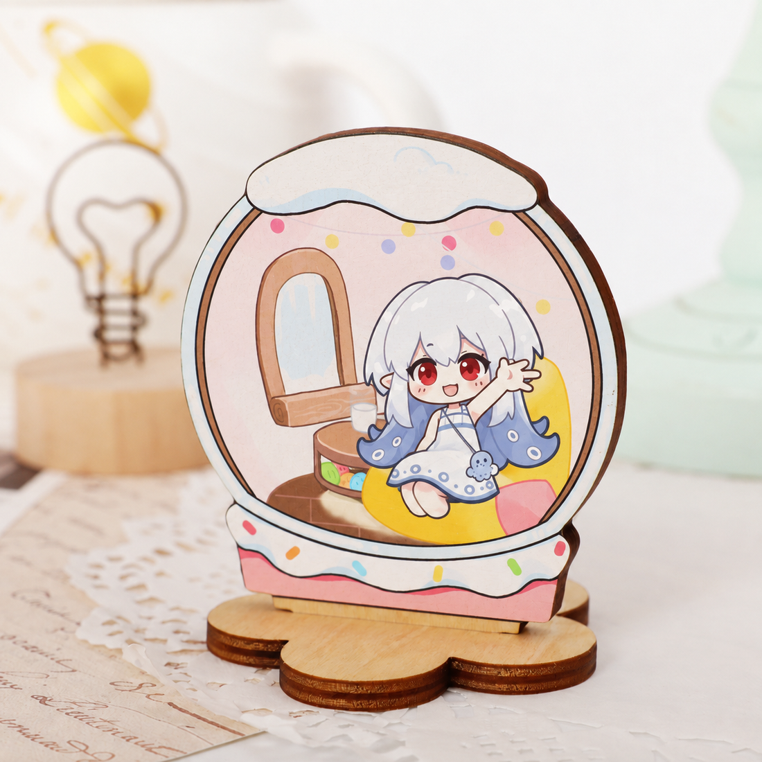 Wood Single Standee