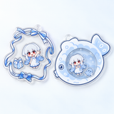 Custom Ultra-thin Shaker Keychains
