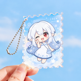 Acrylic Stamp Keychain