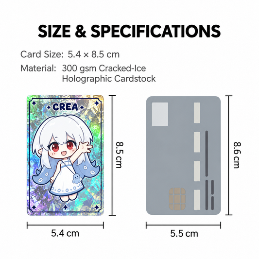 Holo Ice Flash Card