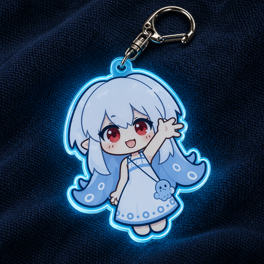 Custom Glow In The Dark Acrylic Keychains
