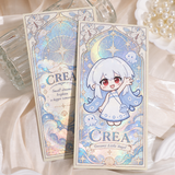 Swirl Holographic Tarot Card