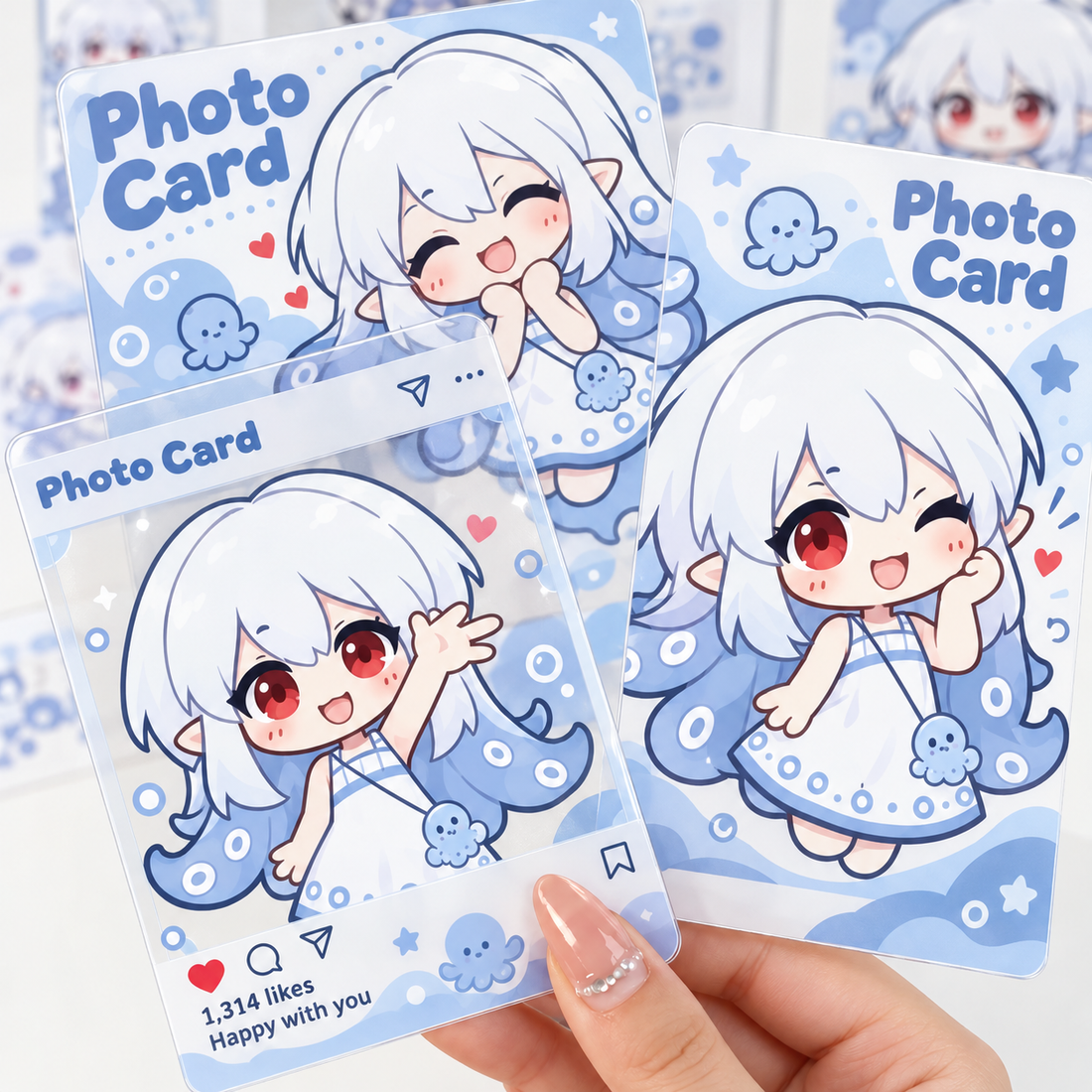 Custom PVC Clear Card