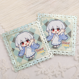 Holo Cloud Stamp Card