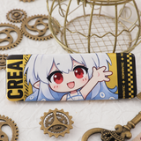 Double Flash Thin Strip Badge
