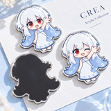 Drip Gel Acrylic Fridge Magnet