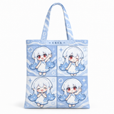 Custom Full Print Canvas Tote Bag (Portrait)